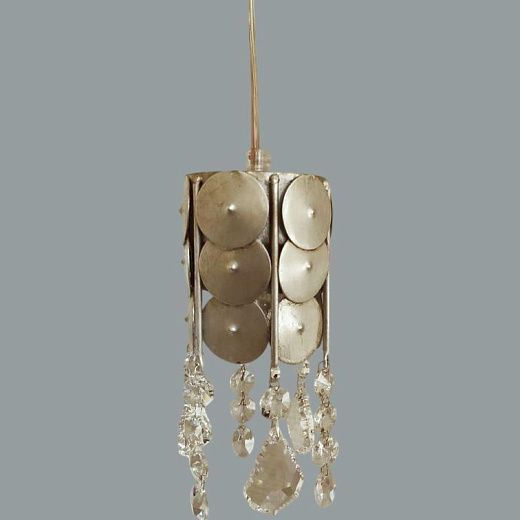 GN 2  silver/crystal swarovski// подвесной GU10 1х35  х  GN 2