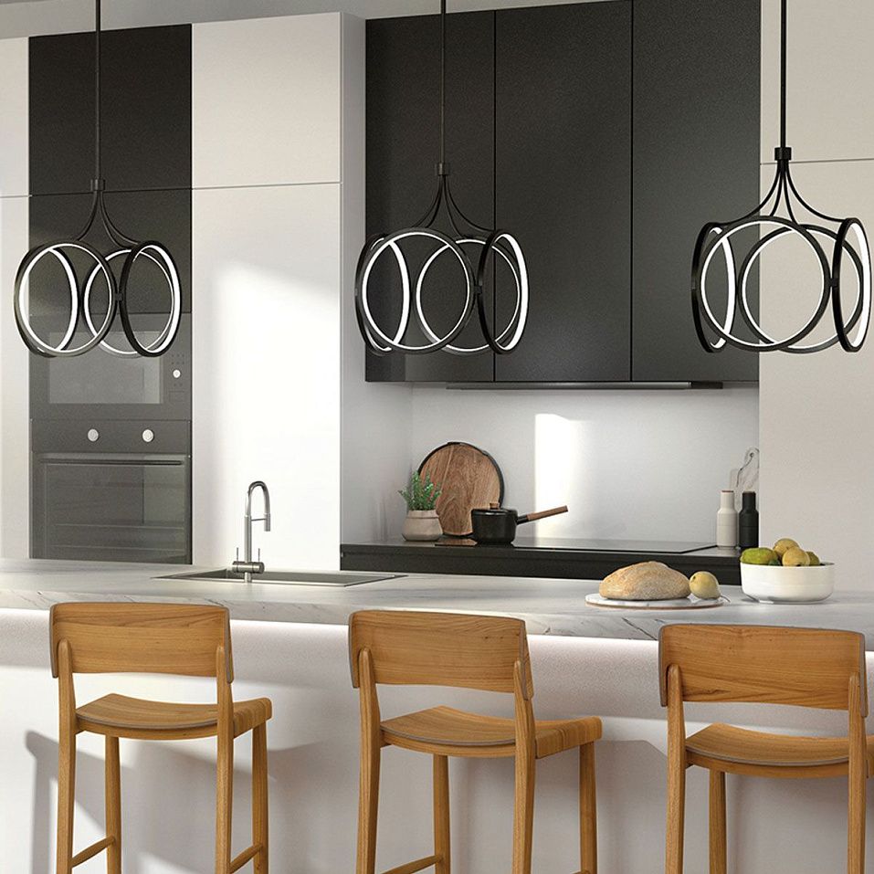 QN-CIRI-P-MBK CIRI Matt Black/Matt Black//белый подвесной LED 1х45  х   