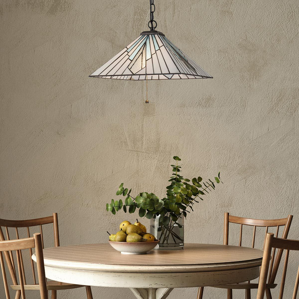 TF-ALDERLEY-P Alderley Vintage Bronze/Brass/Mixed Colours// подвесной E27 1х60  х   