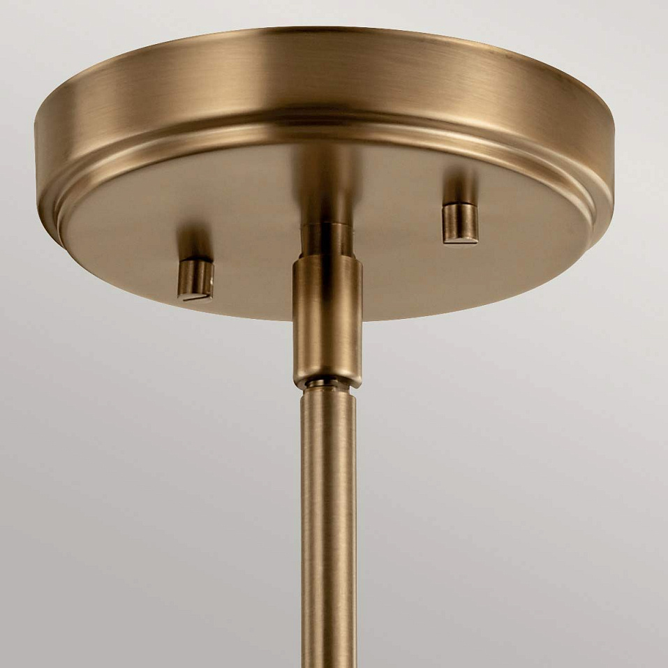 KL-AIVIAN-P-WBR AIVIAN  Weathered Brass/Clear// подвесной E27 1х60  х   