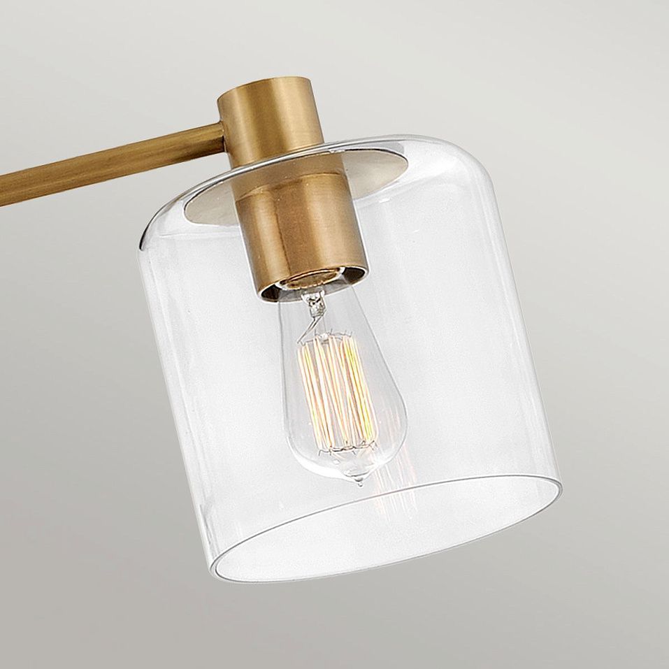 QN-AXEL7-HB  ALEX Heritage Brass /Clear// потолочный E27 7х60  х   