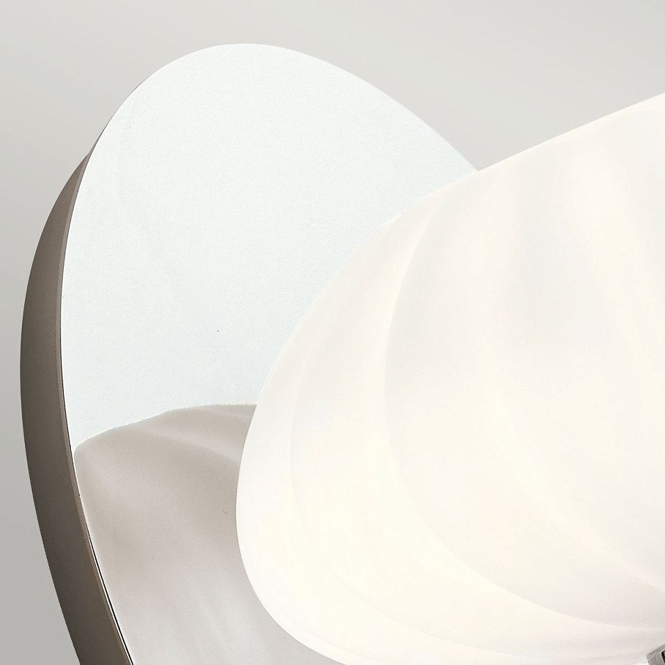 QN-PIM1-PC PIM Polished Chrome/Opal white// настенный G9 LED 1х3  х   