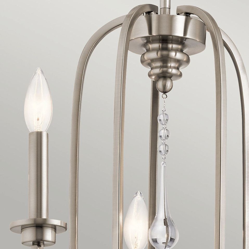 QN-KARLEE5 KARLEE Classic Pewter/// подвесной E14 5х60  х   