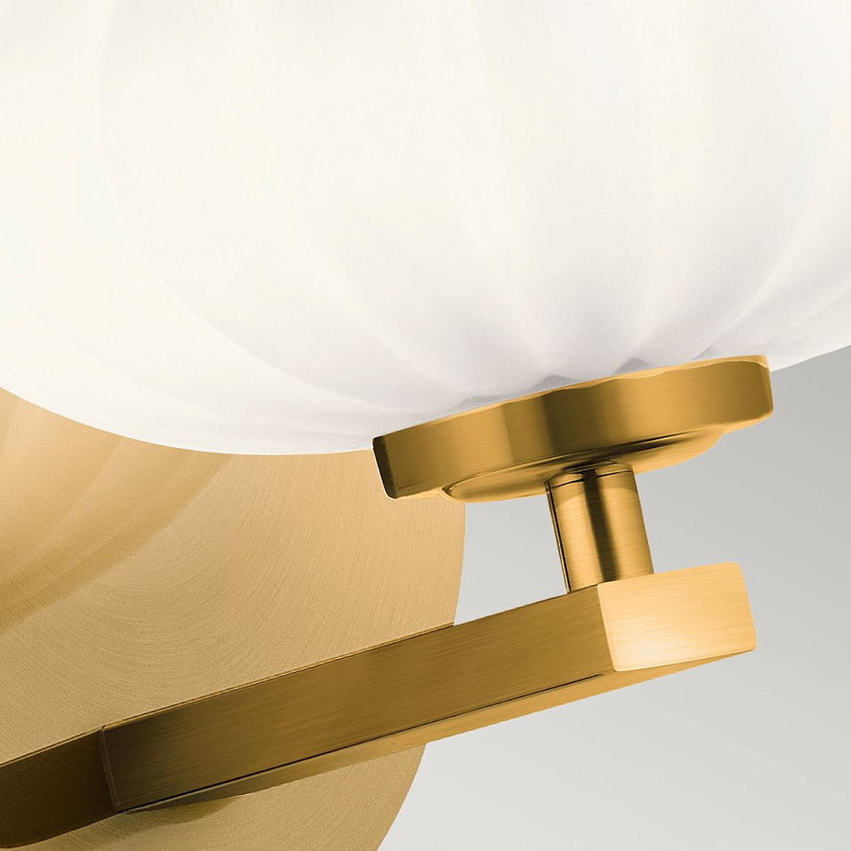 QN-PIM1-FXG PIM Fox Gold /Opal white// настенный G9 LED 1х3  х   