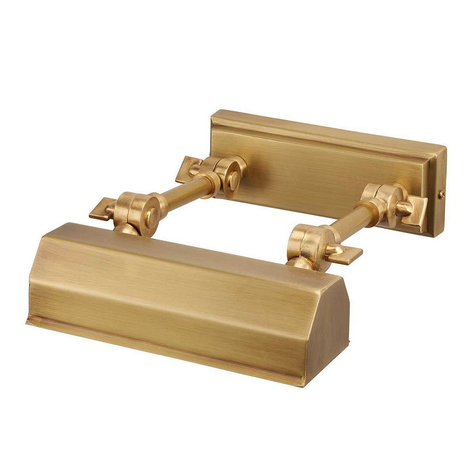 CHAWTON-PLS-AB CHAWTON Aged Brass/Aged Brass// подсветка для картин E14 1х40  х   