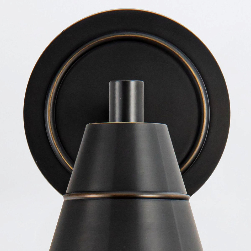 QN-WILLARD-1WB-UBZ-PG WILLARD Urban Bronze/Clear Prismatic// настенный E27 1х60  х   