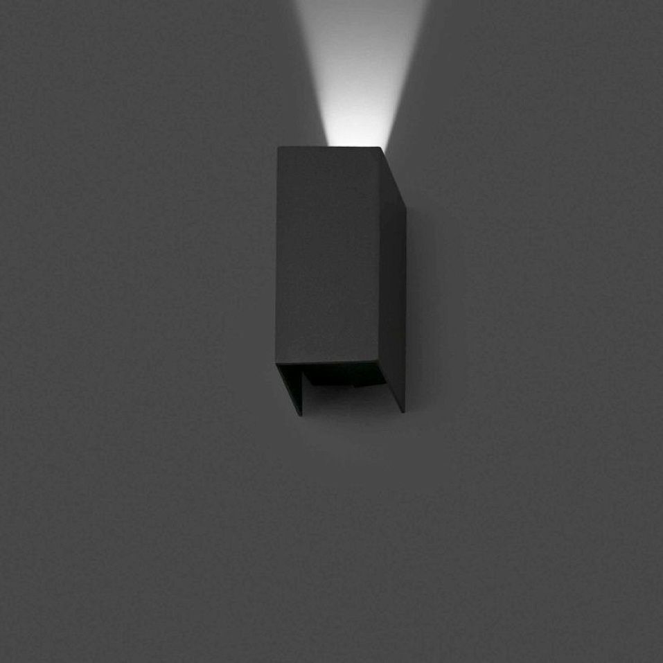 70634 bliNd графит///прозрачный настенный LED 2х3  х   