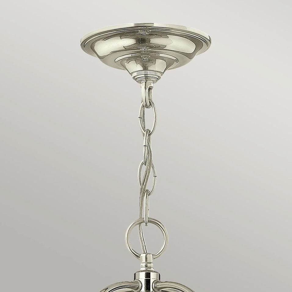 HK-GENTRY-P-L-PN GENTRY Polished Nickel /Clear// подвесной E14 6х60  х   