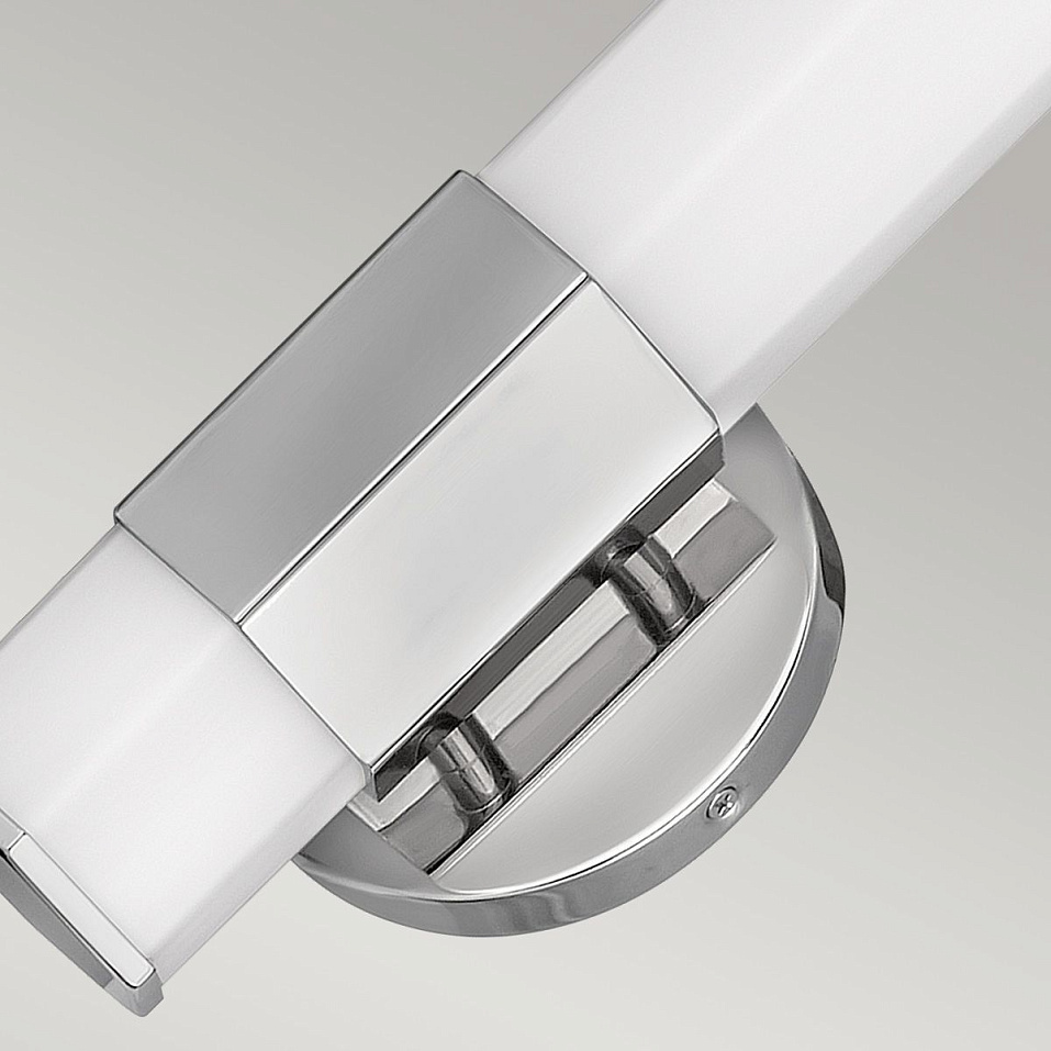 QN-FACET-LED1-PC-BATH FACET Polished Chrome /Opal// настенный LED 1х12  х   