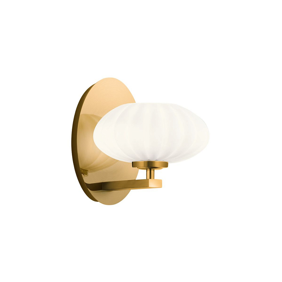 QN-PIM1-FXG PIM Fox Gold /Opal white// настенный G9 LED 1х3  х   