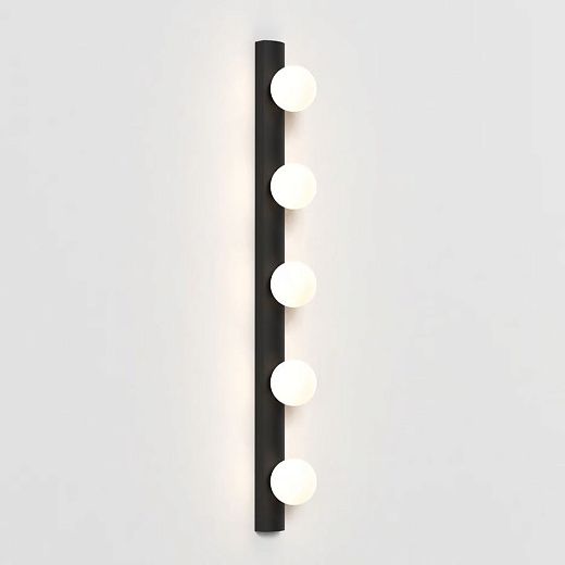 1087008 Cabaret 5 II Matt Black/Opal White// настенный G9 LED 5х3.5  х  1087008