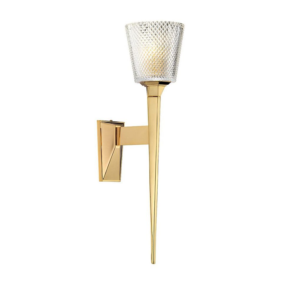 BATH-VERITY-PG VERITY золото/прозрачный// настенный G9 LED 1х3.5  х   