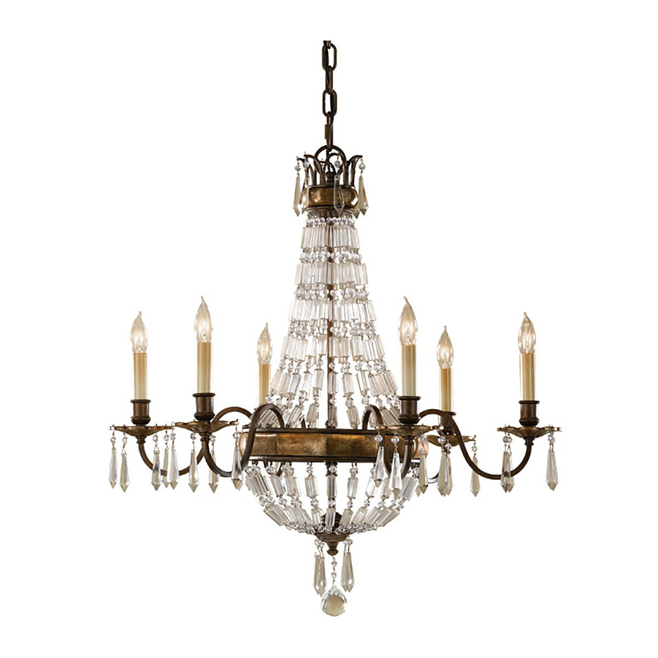 FE-BELLINI6  BELLINI Oxidized Bronze/British Bronze/// подвесной E14 6х60  х   