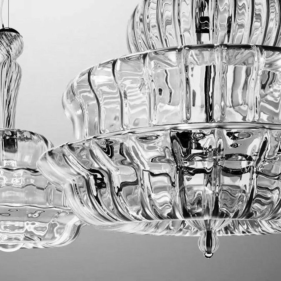 NOVECENTO SP P CR RI CR NOVECENTO chrom/clear// подвесной E14 1х60  х   