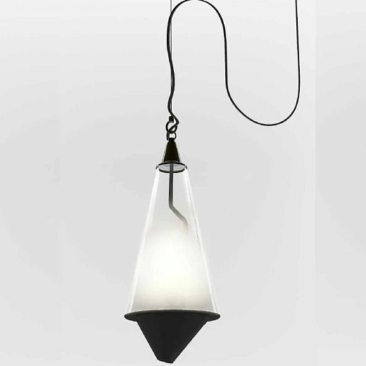PUSHKIN SP BC/SF NN PUSKIN black/white// подвесной E27 1х77  х  PUSHKIN SP BC/SF NN