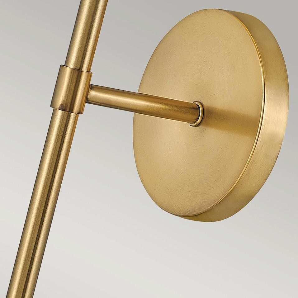 HK-HOLLIS1-O-HB-BATH HOLLIS Heritage Brass/Opal// настенный E14 1х40  х   