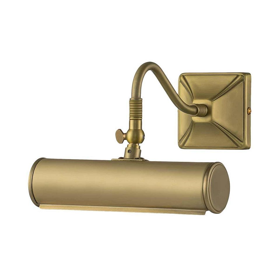 PL1-10-BB Picture Light  Brushed Brass/Brushed Brass// подсветка для картин E14 1х40  х   