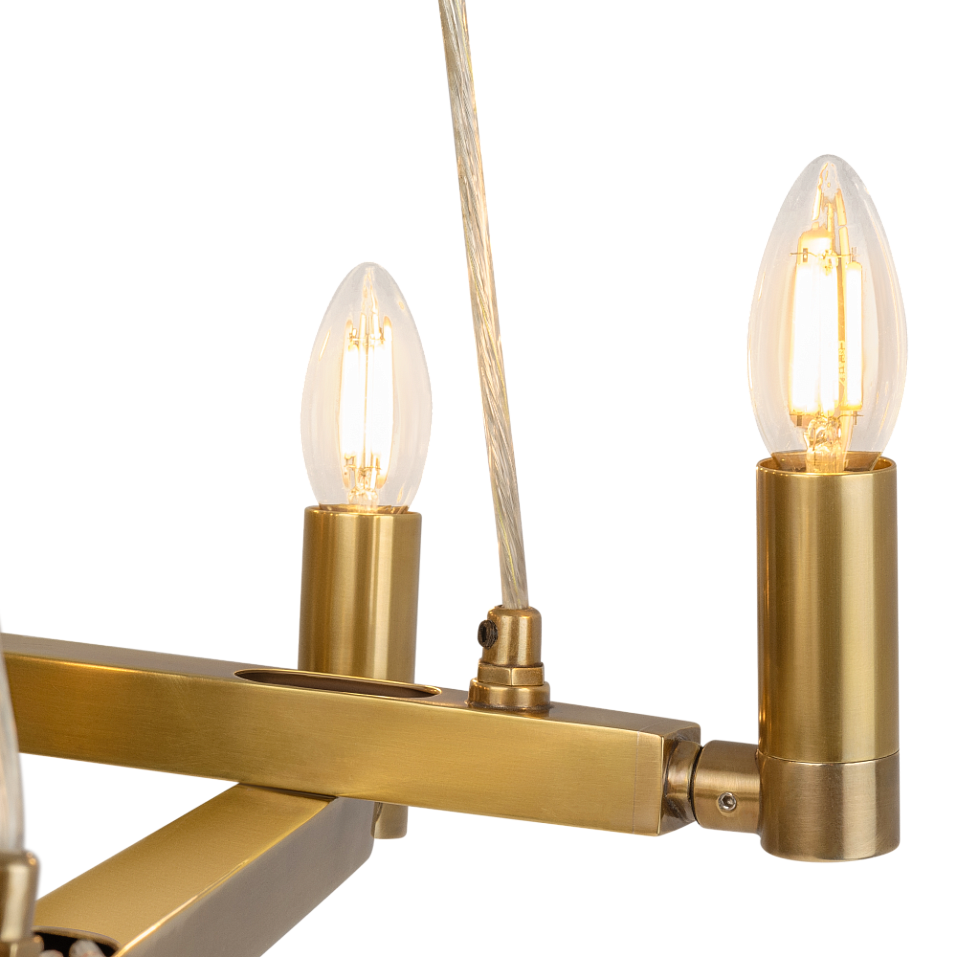 PL-37020  Состаренная латунь/// подвесной E14 10х25  х   