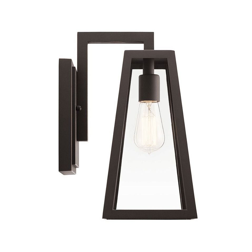 KL-DELISON-M-RZ DELISON Rubbed Bronze /Clear// настенный E27 1х60  х   