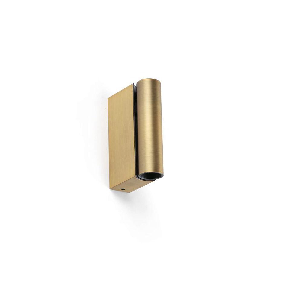 62752 CRONOS Bronze+Textured Black/Bronze//прозрачный настенный LED 1х4.5  х   