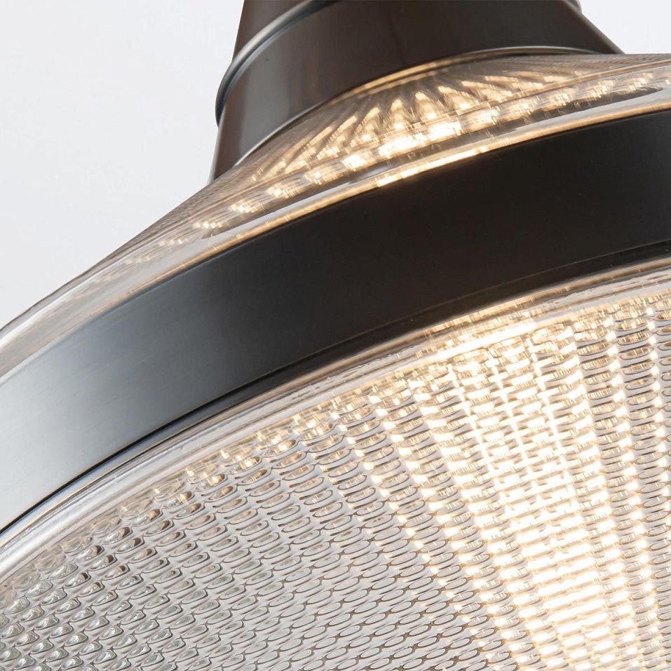 QN-WILLARD-P-UBZ-PG  WILLARD Urban Bronze/Clear Prismatic // подвесной E27 1х60  х   
