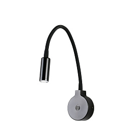 24016 PIXIE Matt Black/Matt Black//clear настенный LED 1х4  х  24016