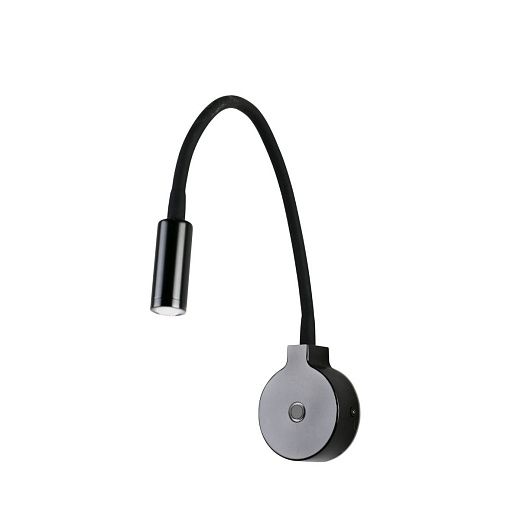 24016 PIXIE Matt Black/Matt Black//clear настенный LED 1х4  х  24016