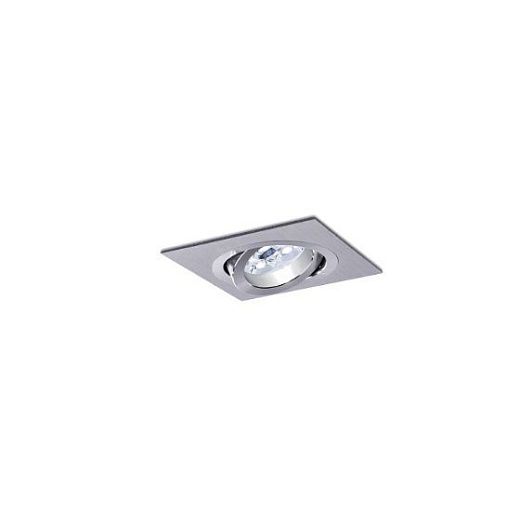 3011GU ALUMINIO PLATA aluminium/// встраиваемый GU10 1х50  х  3011GU