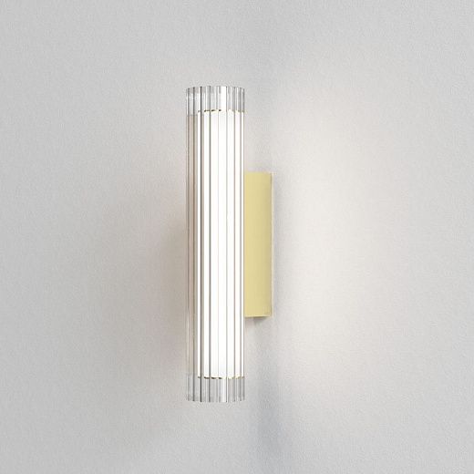 1409057 IO 420 matt gold/clear// настенный LED 1х6.5  х  1409057