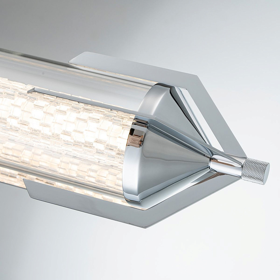 QN-ESPADA-2W-PC ESPADA Polished Chrome/Clear//прозрачный настенный LED 1х23  х   