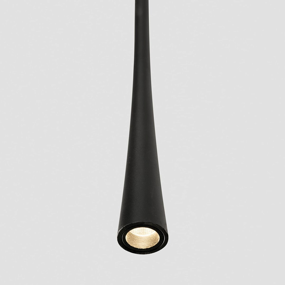 22005 DIANA  black/black//прозрачный подвесной LED 1х6  х   