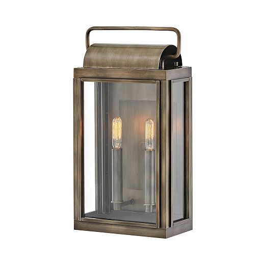 HK-SAG-HARBOR-M-BU Sag Harbor Painted Burnished Bronze/Clear // настенный E14 2х40  х  HK-SAG-HARBOR-M-BU
