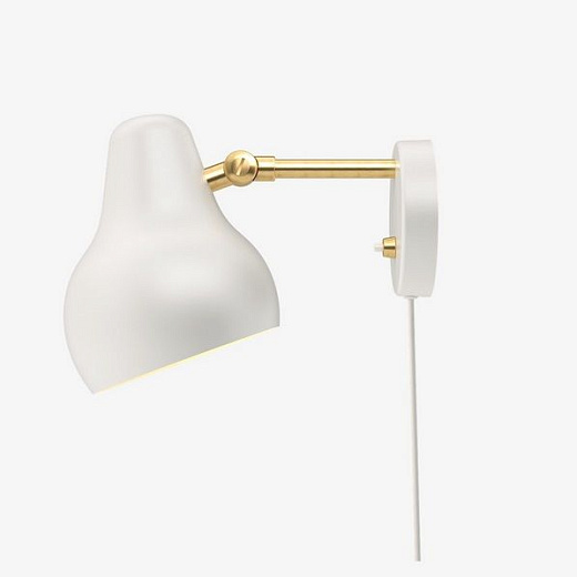 5743163306 VL38 Brushed brass/white// настенный LED 1х10  х  5743163306