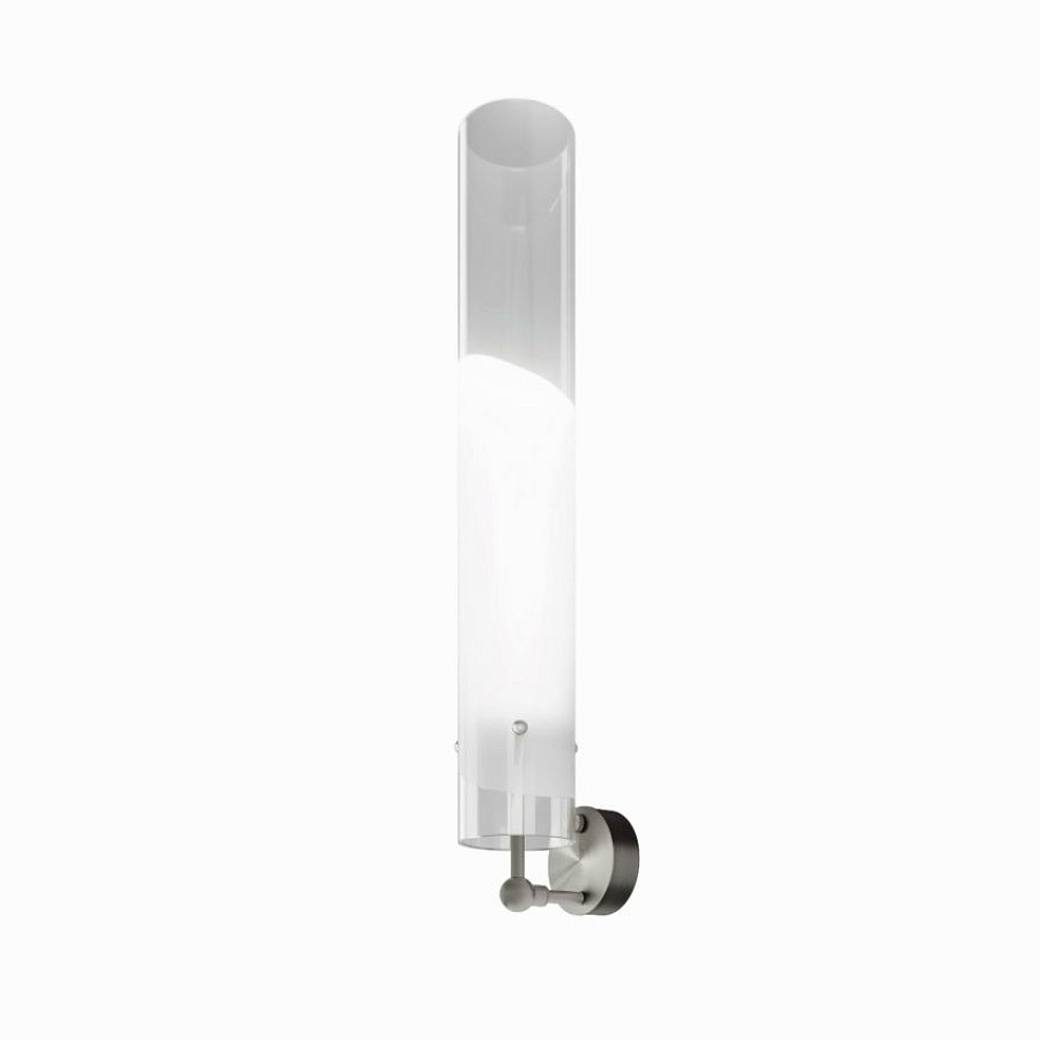 LIO AP48 BC/CR NI  nickel/crystal/white// настенный E27 1х100  х   