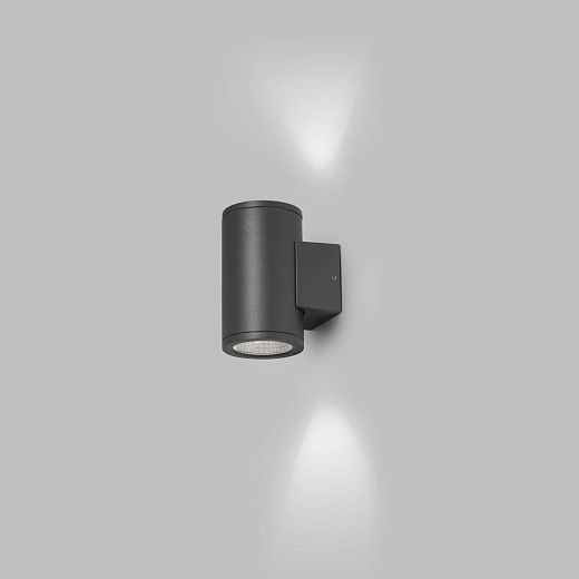 71918 TOND Dark Grey/Dark Grey//прозрачный настенный LED 2х6  х  71918