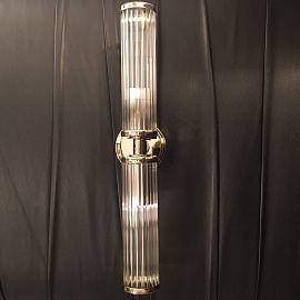 SAL-K-2(BN) SALETTO shiny nickel/clear// настенный E14 2х40  х  SAL-K-2(BN)