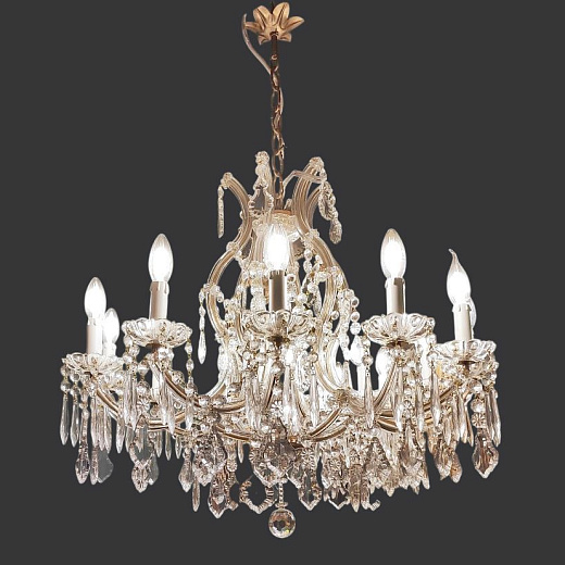 00/22/83/RIF83   цвет основания "состаренное золото"/прозрачный// подвесной E14 12х40  х  00/22/83/RIF83 