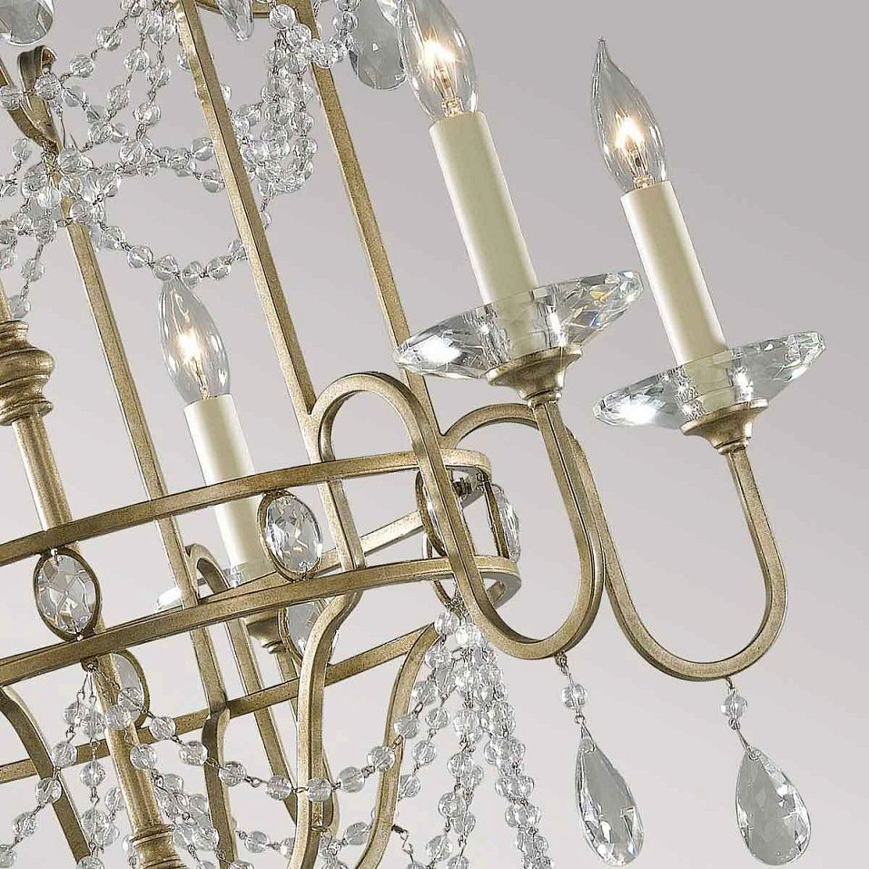 FE-GIANNA6 GIANNA Gilded Silver/// подвесной E14 6х60  х   