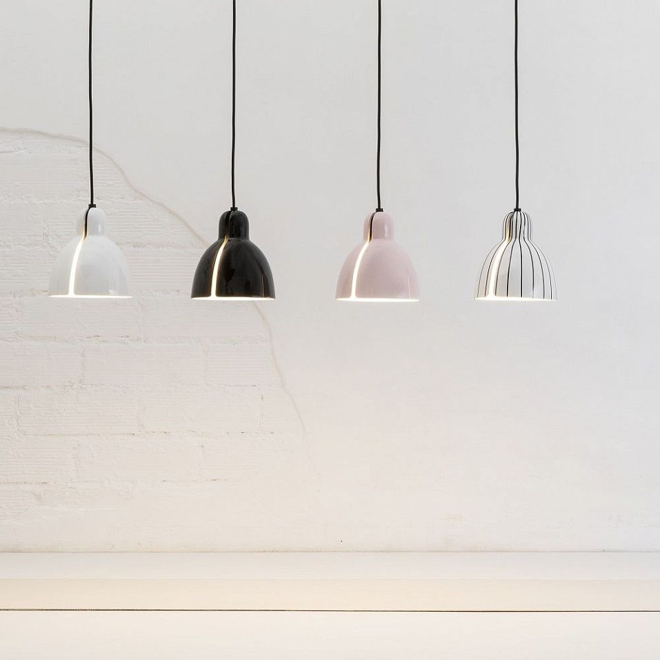 64255-127 VENICE Black/Black & White Gloss// подвесной E27 LED 1х15  х   