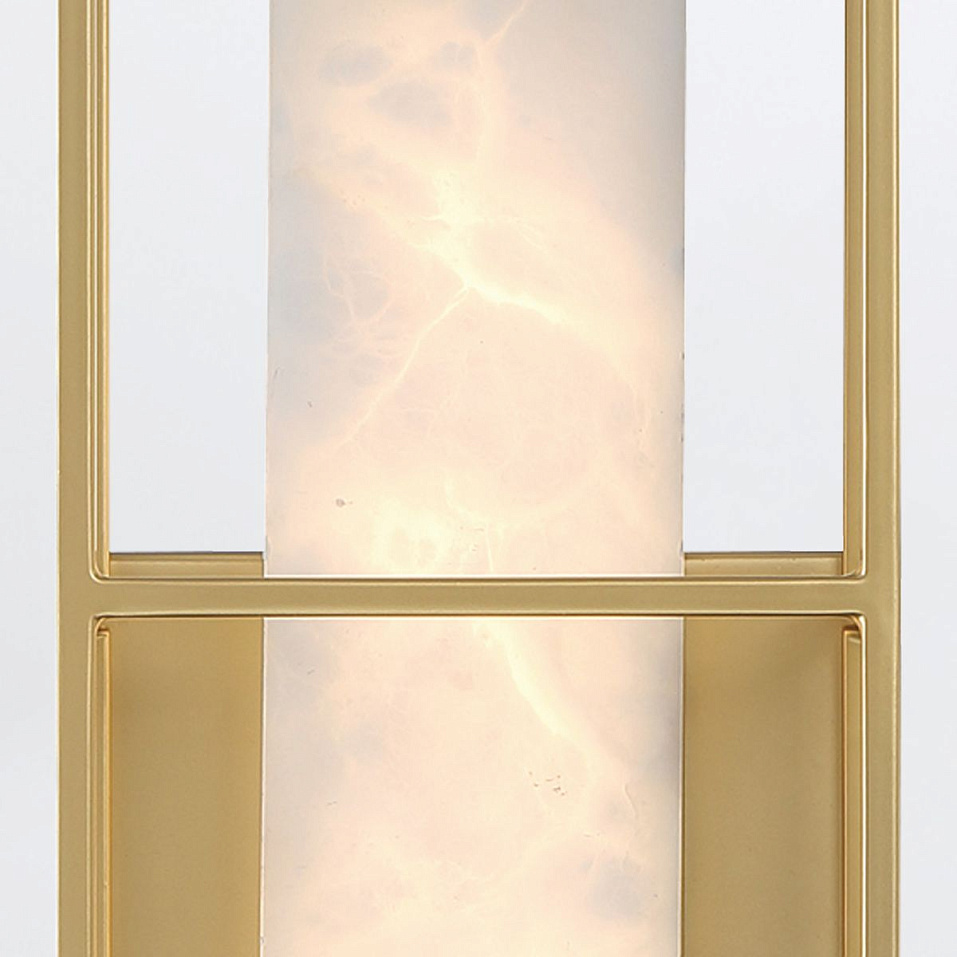 QN-BLAKLEY-M-BG BLAKLEY Brushed Gold/Beige// настенный LED 1х13  х   