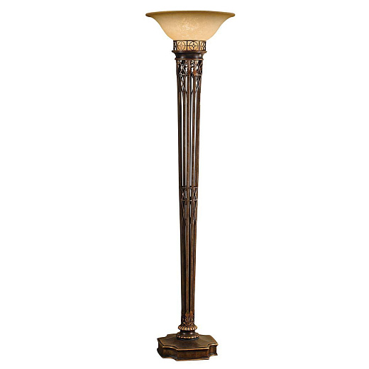 FE-OPERA-TCH  Firenze Gold/Amber // напольный E27 1х60  х  FE-OPERA-TCH