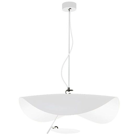 LS18 LEDERAM MANTA S1 white/satin/white// подвесной LED 1х17  х  LS18