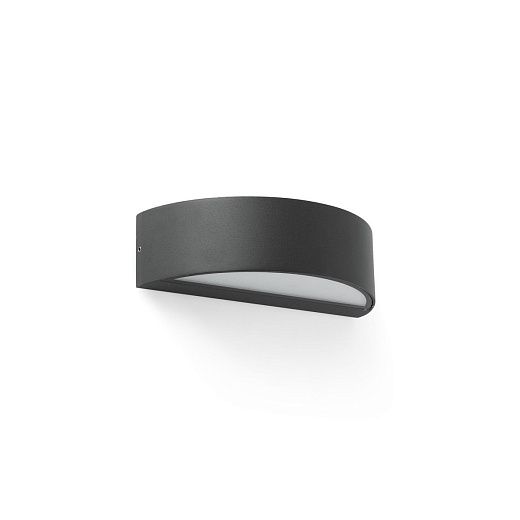 71276 OVAL Dark grey///Opal настенный LED 1х10  х  71276