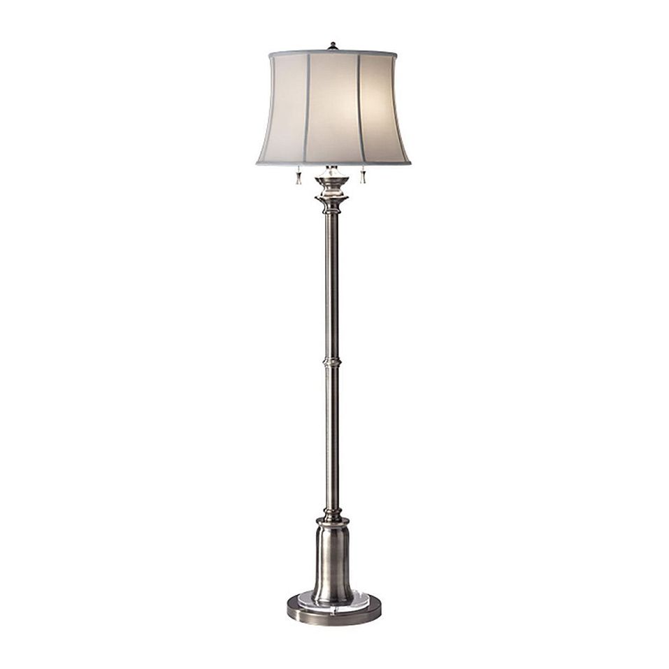 FE-STATEROOM-FL-AN STATEROOM  Antique Nickel /White// напольный E27 2х60  х   
