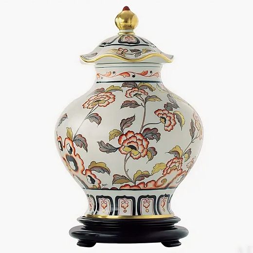 2444 Ваза, FIORI CINESI, многоцветный, фарфор  2444