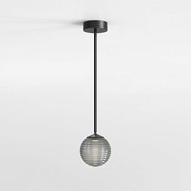 1464003+5039002 NARA Matt black/Smoke// подвесной LED 1х7.6  х  1464003+5039002