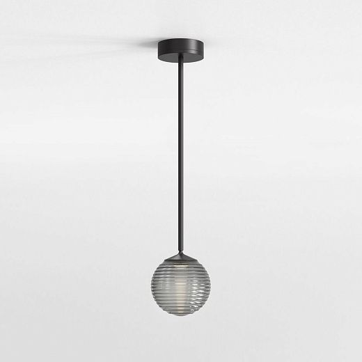 1464003+5039002 NARA Matt black/Smoke// подвесной LED 1х7.6  х  1464003+5039002