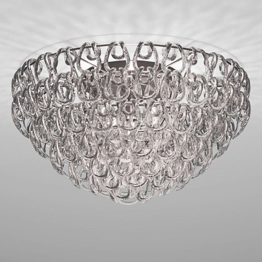GIOGALI PL 60 CR/TR CR  chrom/clear потолочный E27 4х77  х  GIOGALI PL 60 CR/TR CR