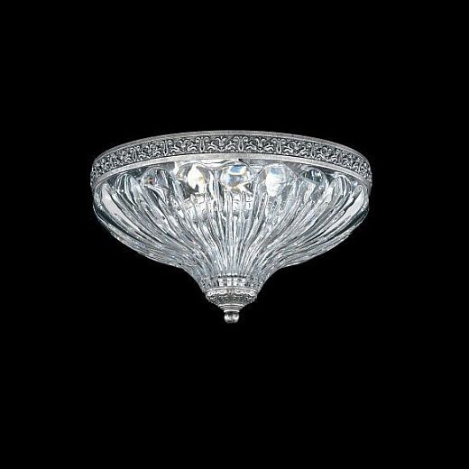 5630 80 MILANO roman silver/crystal deco// потолочный E14 2х40  х  5630 80
