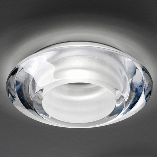 D27F5700 ROMBO chrome/transparent// встраиваемый GU5.3 1х50  х  D27F5700